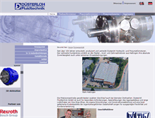 Tablet Screenshot of duesterloh.de